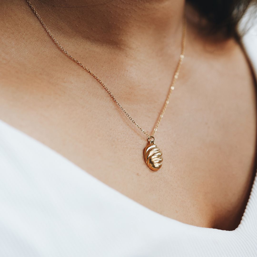 Croissant Pendant Necklace