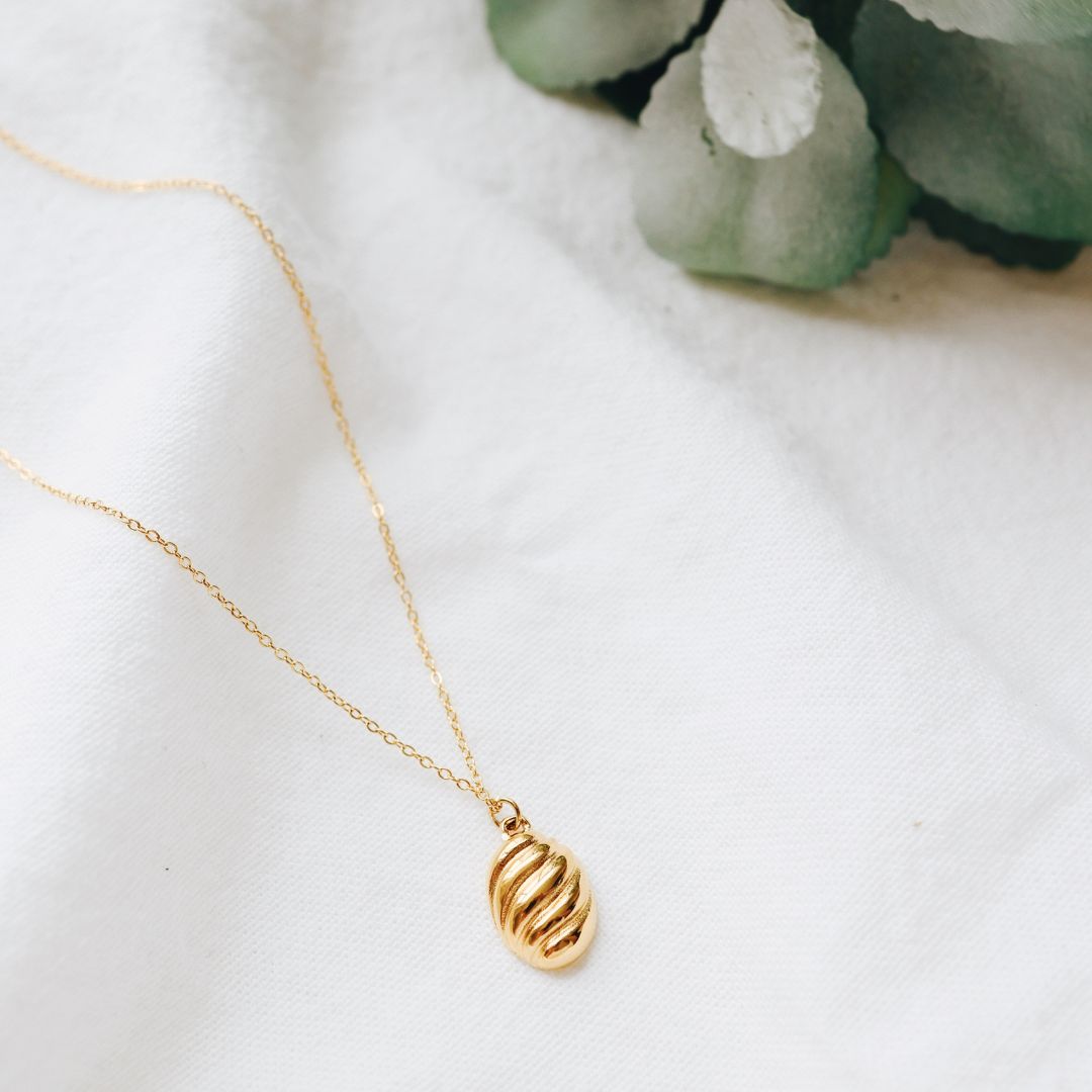 Croissant Pendant Necklace