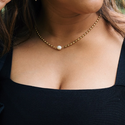 Serefina Pearl Pendant Necklace