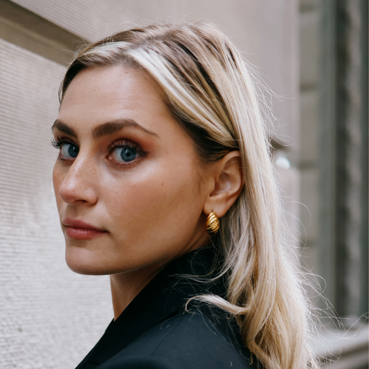 Classic Croissant Earrings